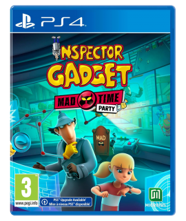 PS4 mäng Inspector Gadget: Mad Time Party